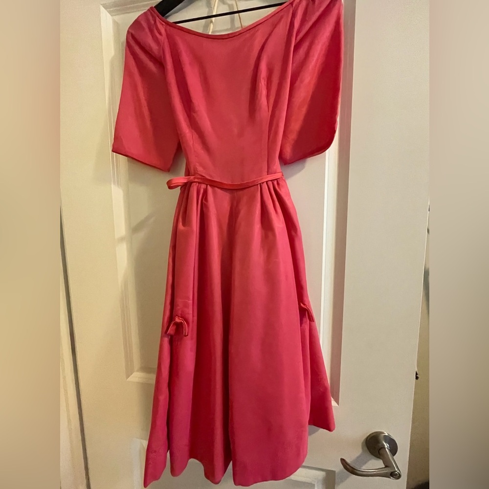 Elegant Pink Women's Dress